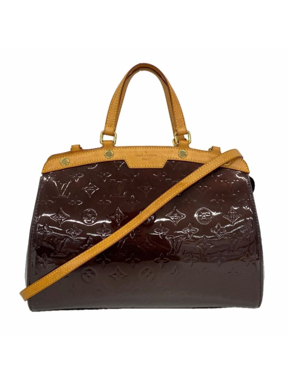 Louis Vuitton Handbag Vernis Blair MM Amarante 2-Way Bag